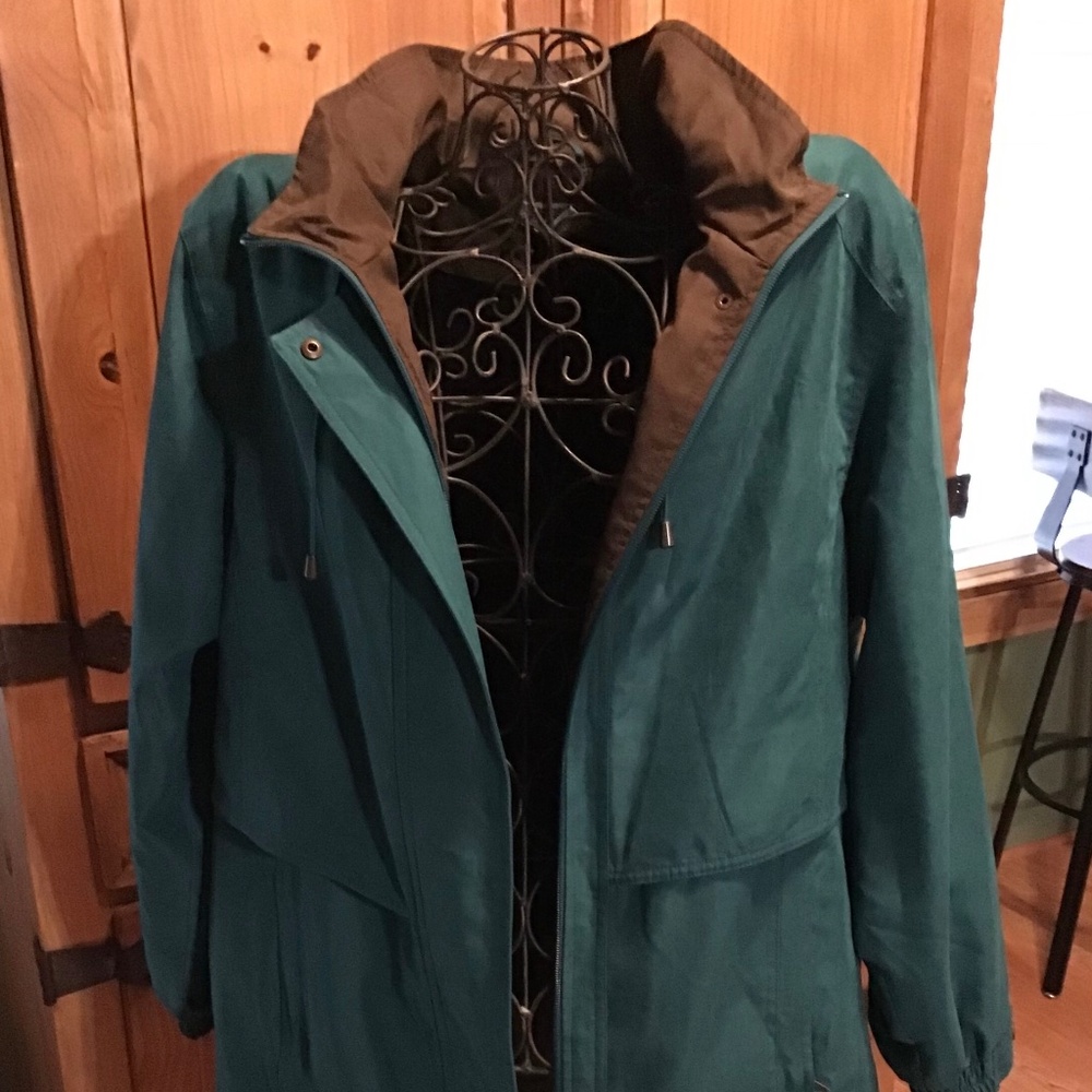 Women’s Teal mid weight Jacket XL